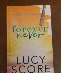 Lucy Score Forever Never Signed Special Edition Cover to Cover