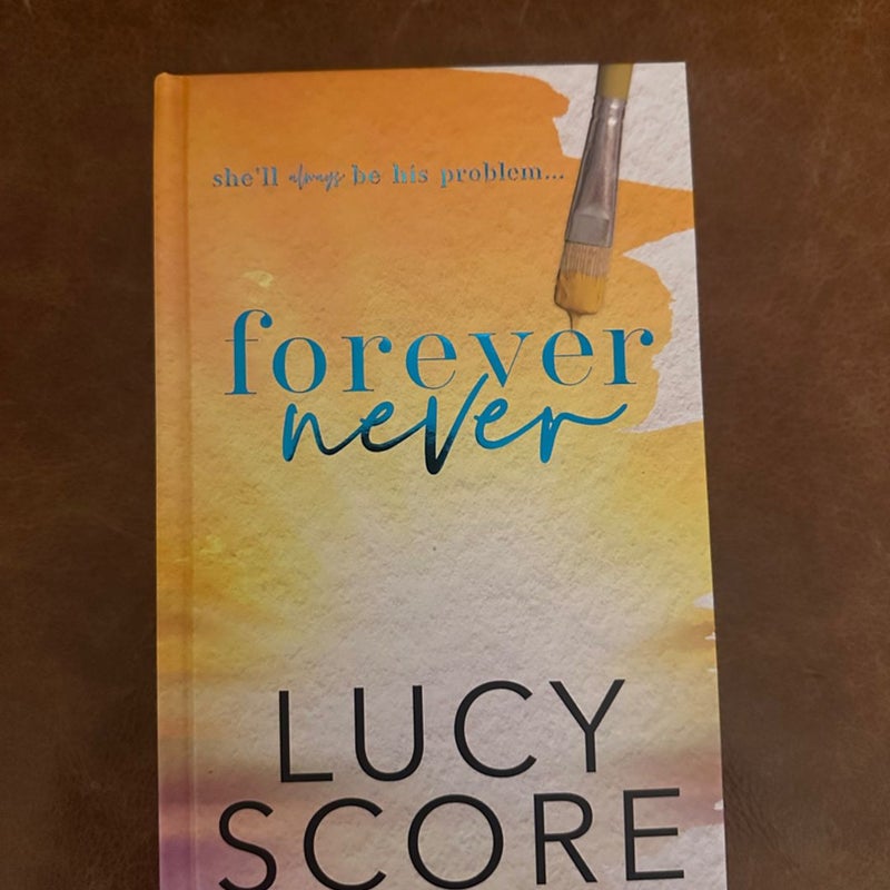 Lucy Score Forever Never Signed Special Edition Cover to Cover