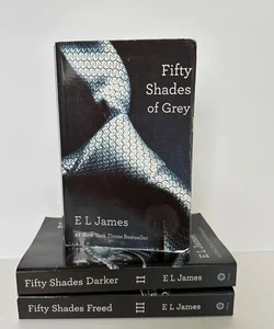 Fifty Shades of Grey Trilogy, 3 books