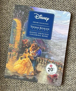 Disney Dreams Collection Thomas Kinkade Studios Coloring Book by