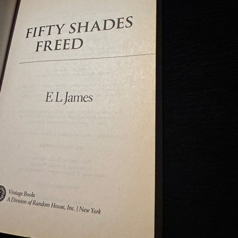 Fifty Shades Freed