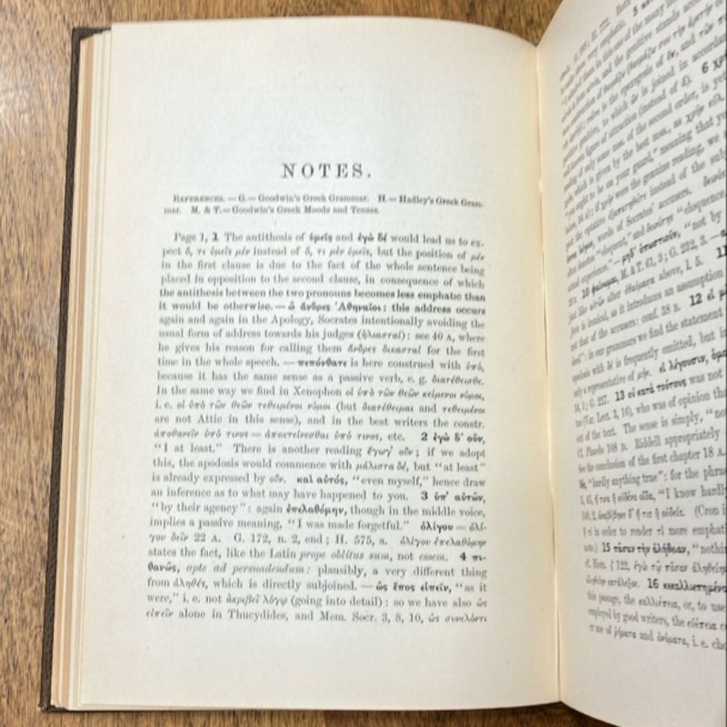 Plato’s Apology of Socrates and Crito (1895)