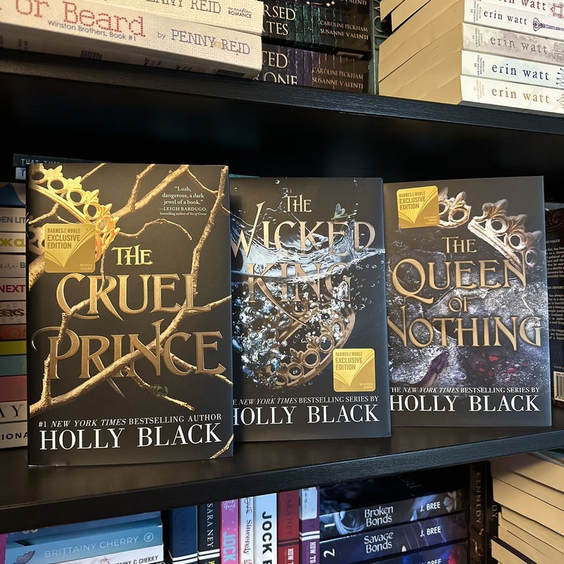 The Cruel Prince, The Wicked King, The Queen of Nothing bundle (Barnes & Noble Editions)