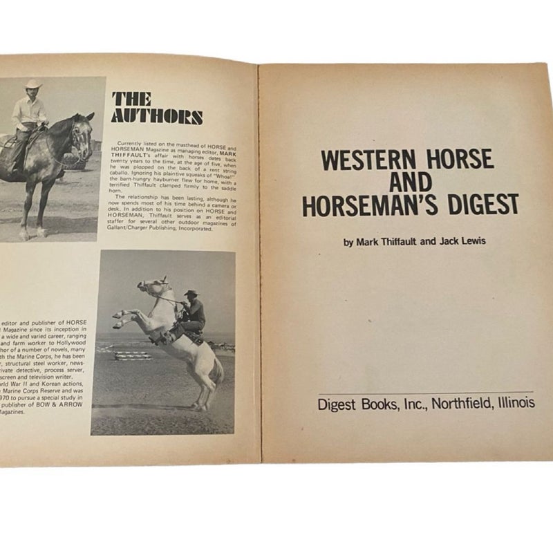 Western Horse and Horseman's Digest