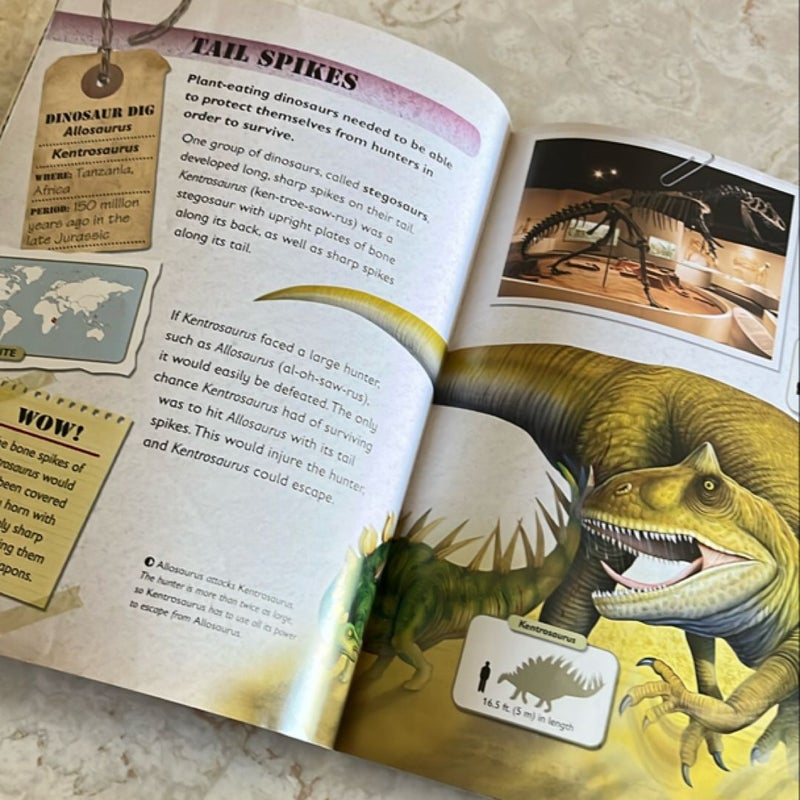 Dinosaur Dig, DINOSAUR COMBAT, Scholastic BF Version