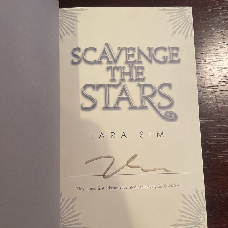 SIGNED OwlCrate Scavenge the Stars