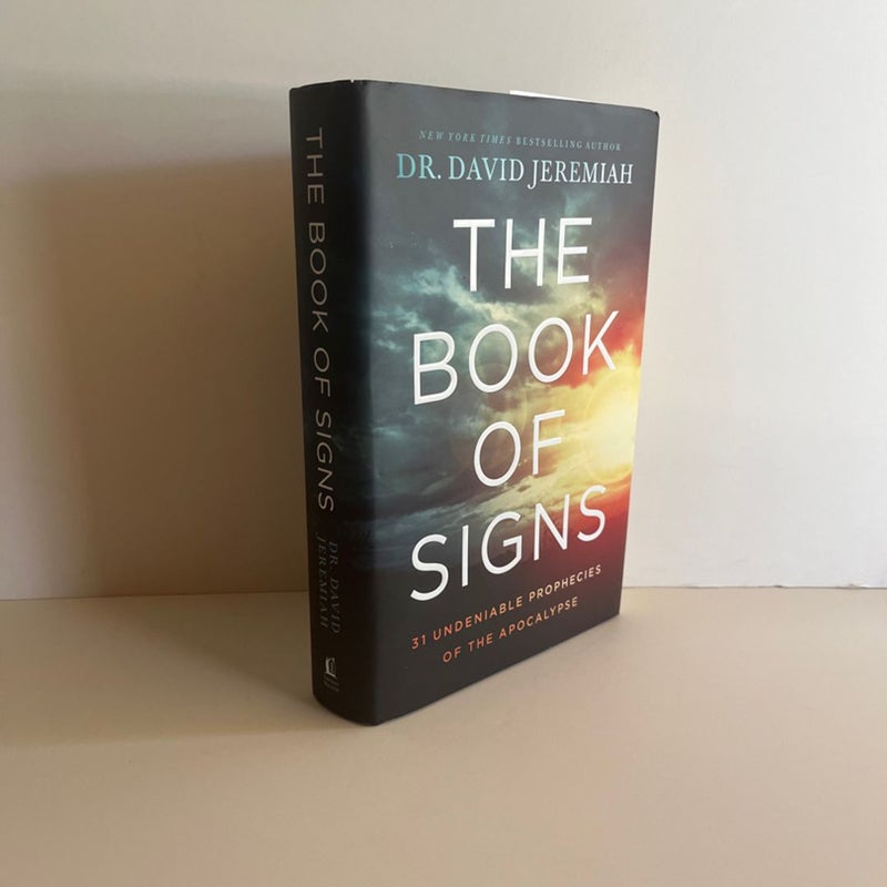The Book of Signs: 31 Undeniable Prophecies of the Apocalypse (Hardcover) VG