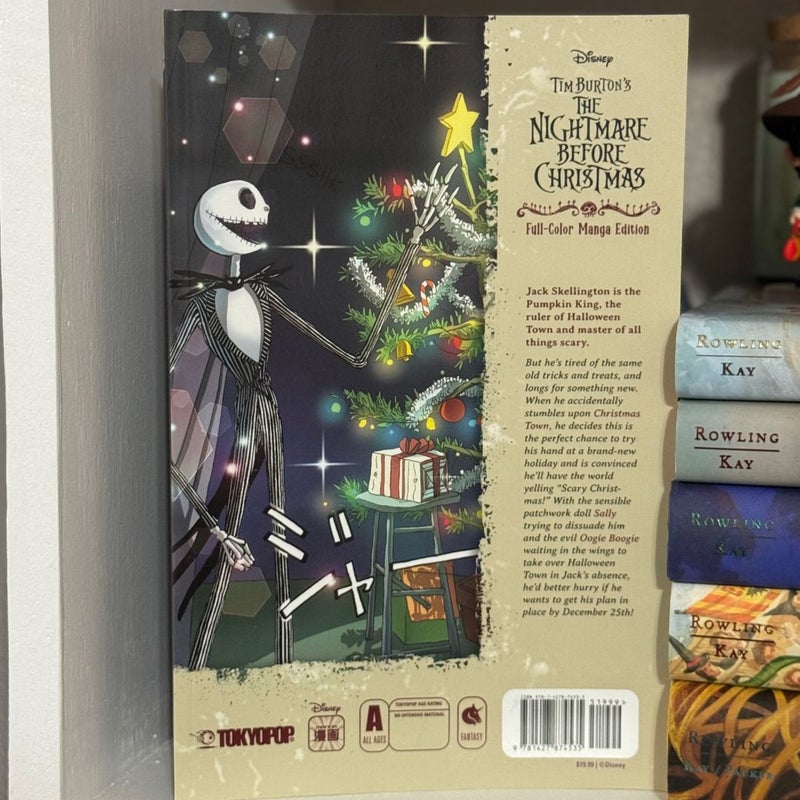 Tim Burton's the Nightmare Before Christmas (Full-Color Manga Edition)