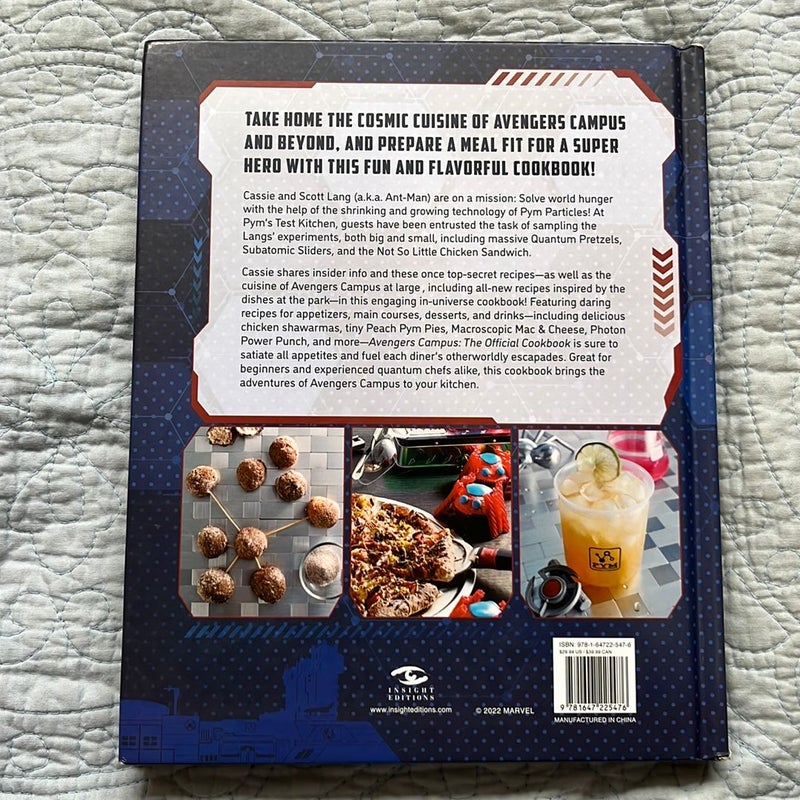 Avengers Campus: the Official Cookbook