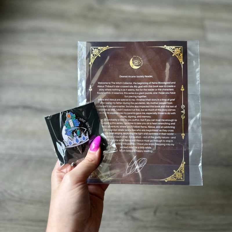 The Witch Collector Series (SIGNED/SEALED) Arcane Society Exclusive Edition