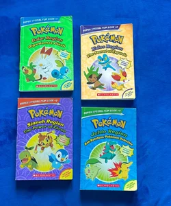 Pokemon Book Bundle of 4