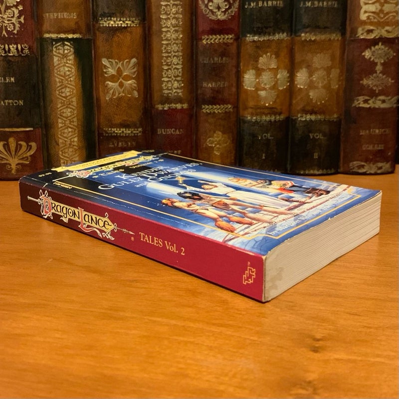 Vintage DragonLance: Kender, Gully Dwarves and Gnomes, Tales 2, 1987 First Edition First Printing