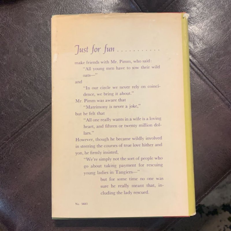 The Grand Duke & Mr Pimm