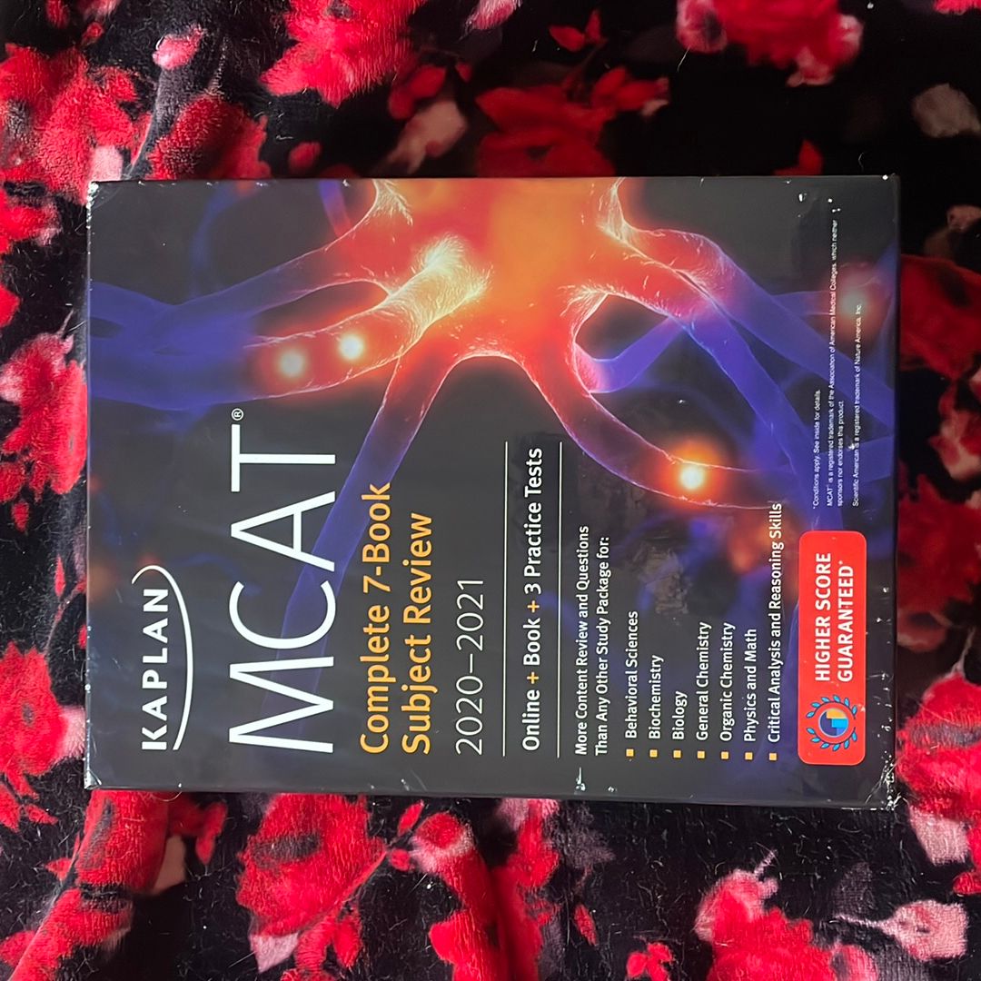 MCAT Complete 7-Book Subject Review 2020-2021 by Kaplan Test Prep 