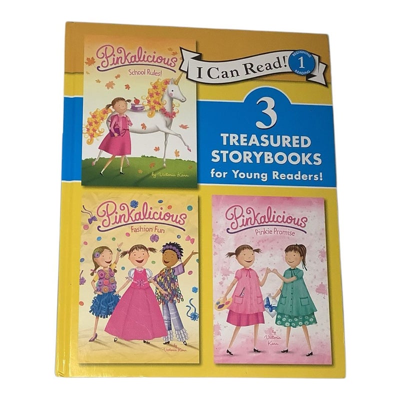 Pinkalicious I Can Read 3 Treasured Storybooks for Young Readers 