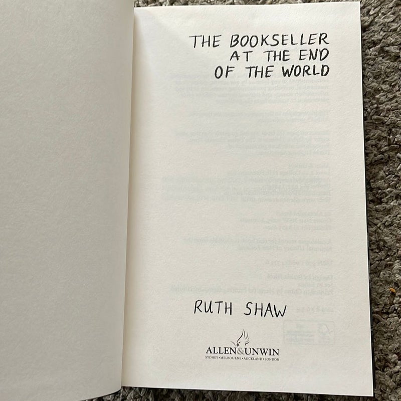 The Bookseller at the End of the World