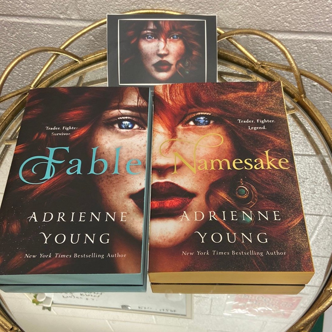 Fable Duology with deals stenciled sprayed edges new hardcover