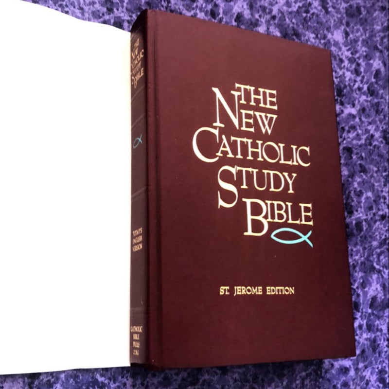 The New Catholic Study Bible St. Jerome edition