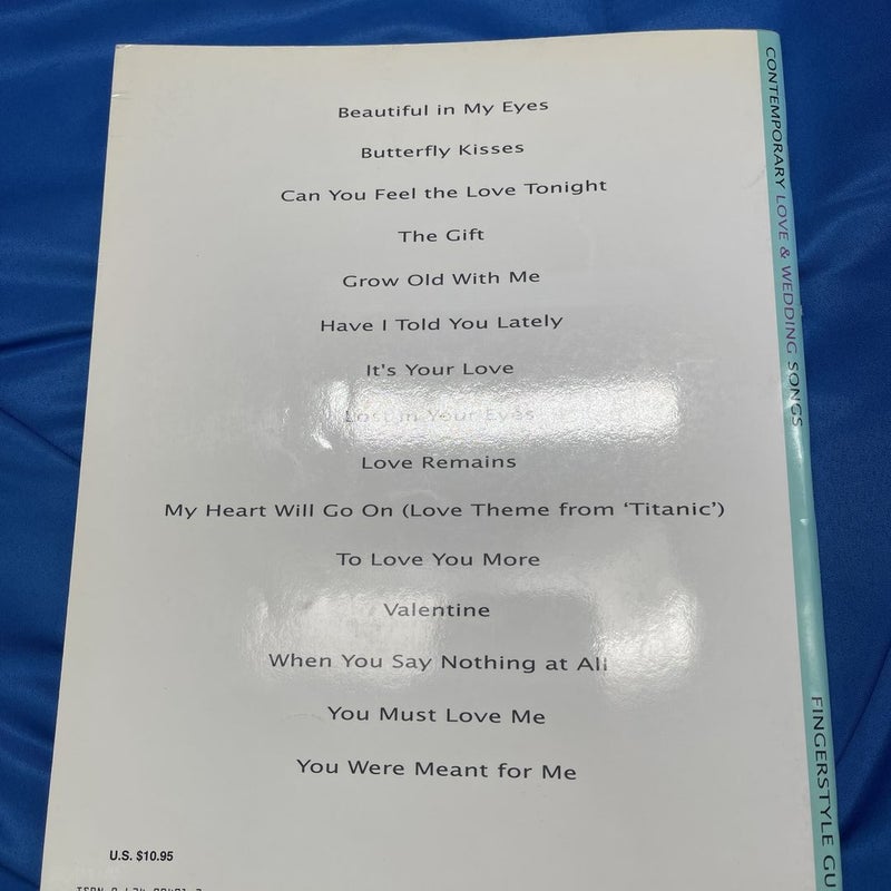Contemporary Love and Wedding Songs