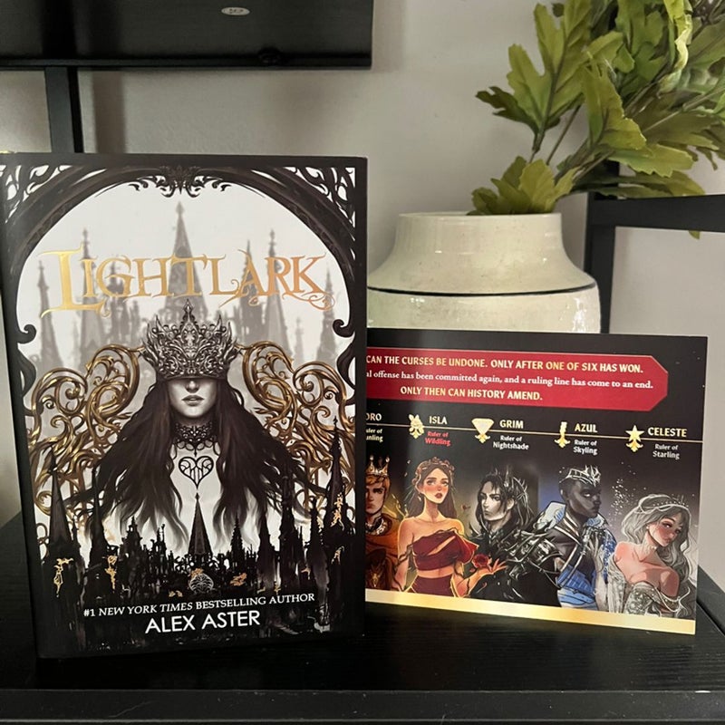 Lightlark Bookish box edition w/ page overlays by Alex Aster, Hardcover