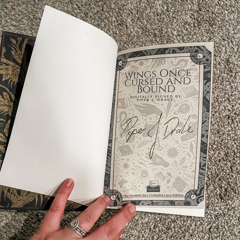 Wings Once Cursed and Bound (The Bookish Box)