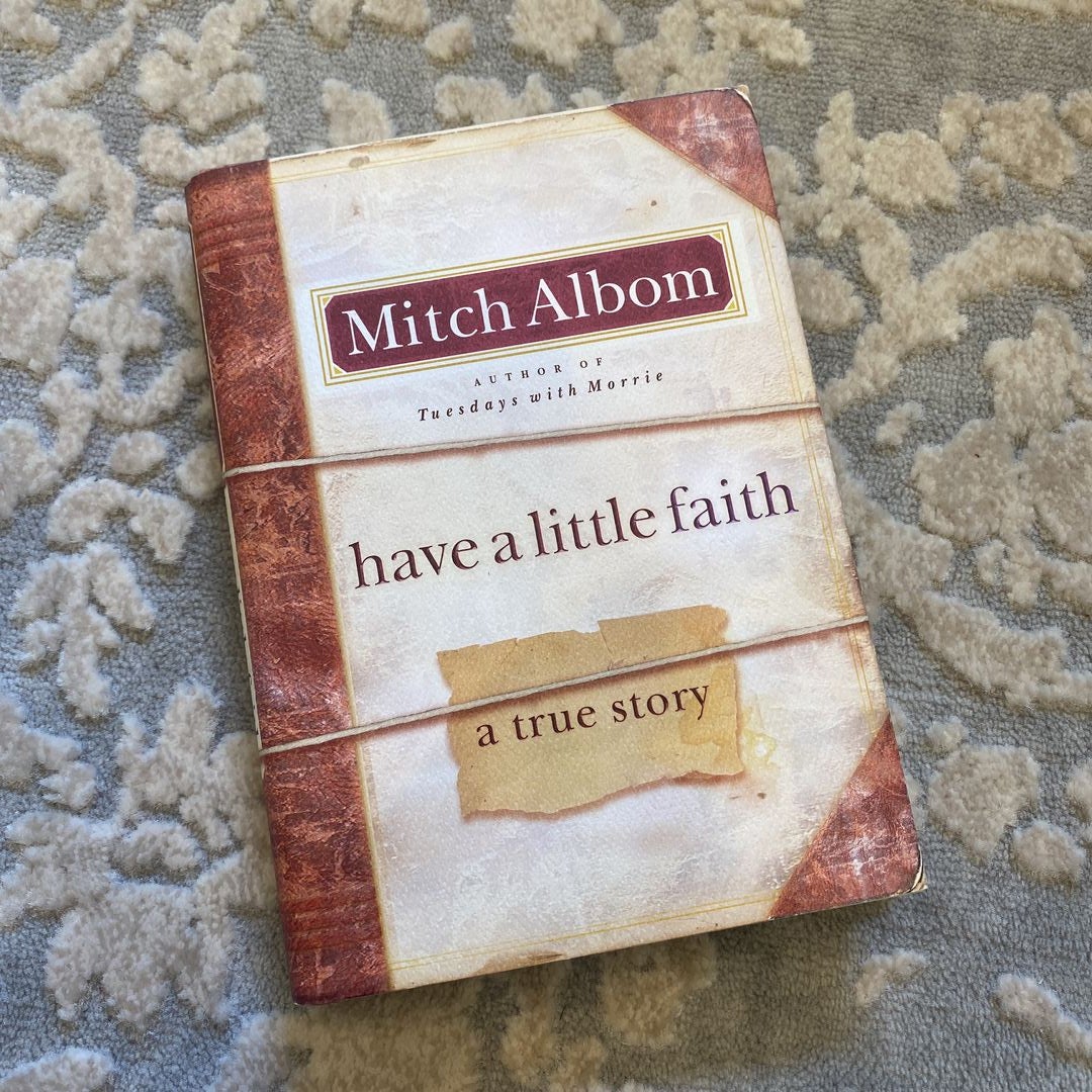 Mitch　Hardcover　Have　Faith　by　Albom,　Pangobooks　a　Little