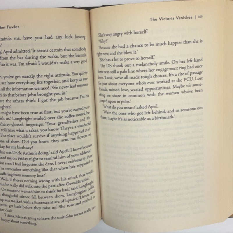 The Victoria Vanishes