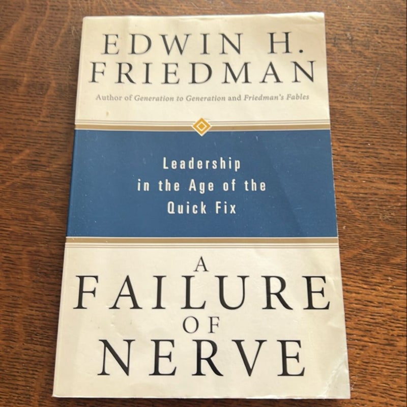 A Failure of Nerve