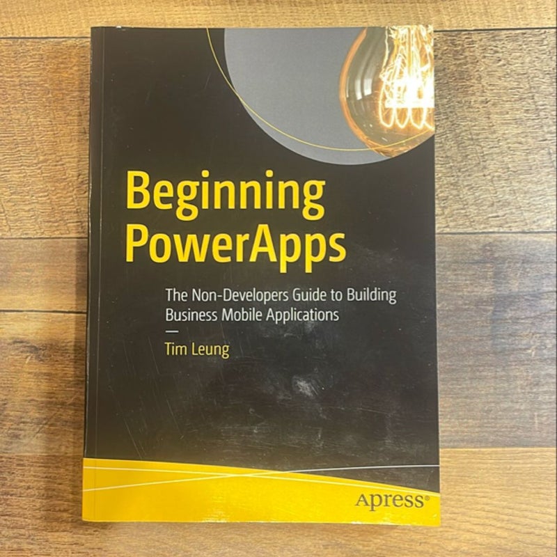 Beginning PowerApps