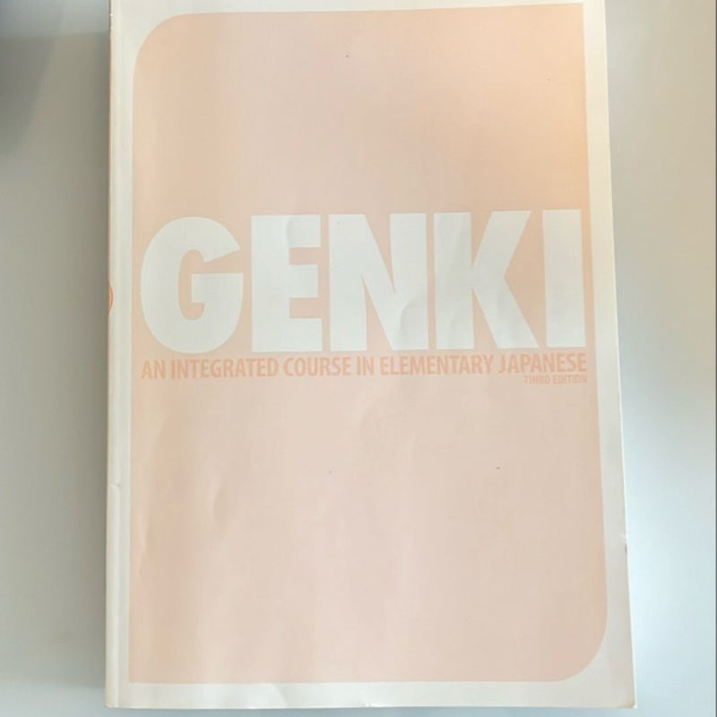 Genki: an Integrated Course in Elementary Japanese I Textbook [third Edition]