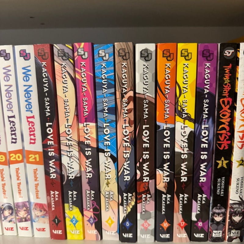 Kaguya-Sama: Love Is War Manga Lot