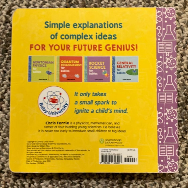 Bundle! “Quantum Physics for Babies” AND “General Relativity for Babies” 