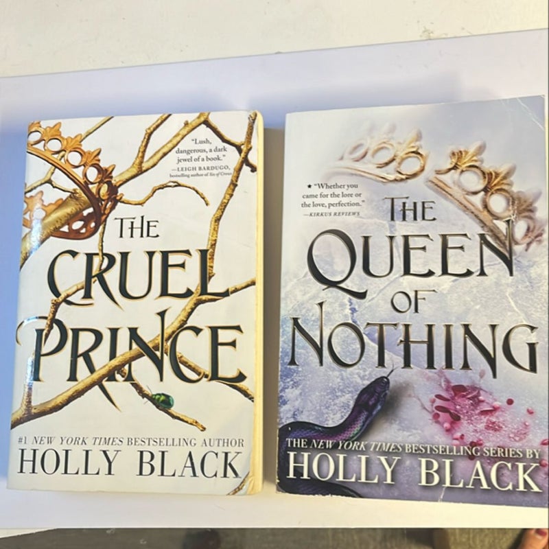 The Cruel Prince and The Queen of Nothing 