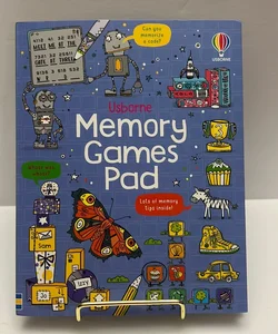 Usborne Memory Games Pad (Like New- 2021)