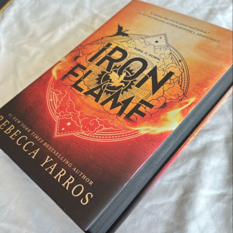 Iron Flame First Edition NO MISPRINT 