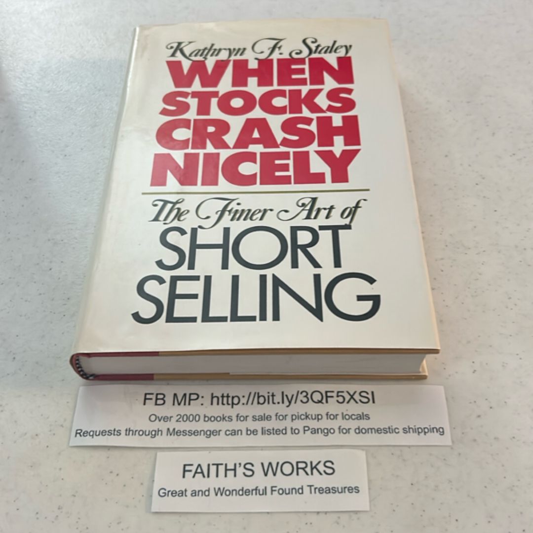 When Stocks Crash Nicely (Edition #1  1991)