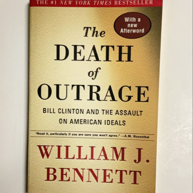 The Death of Outrage