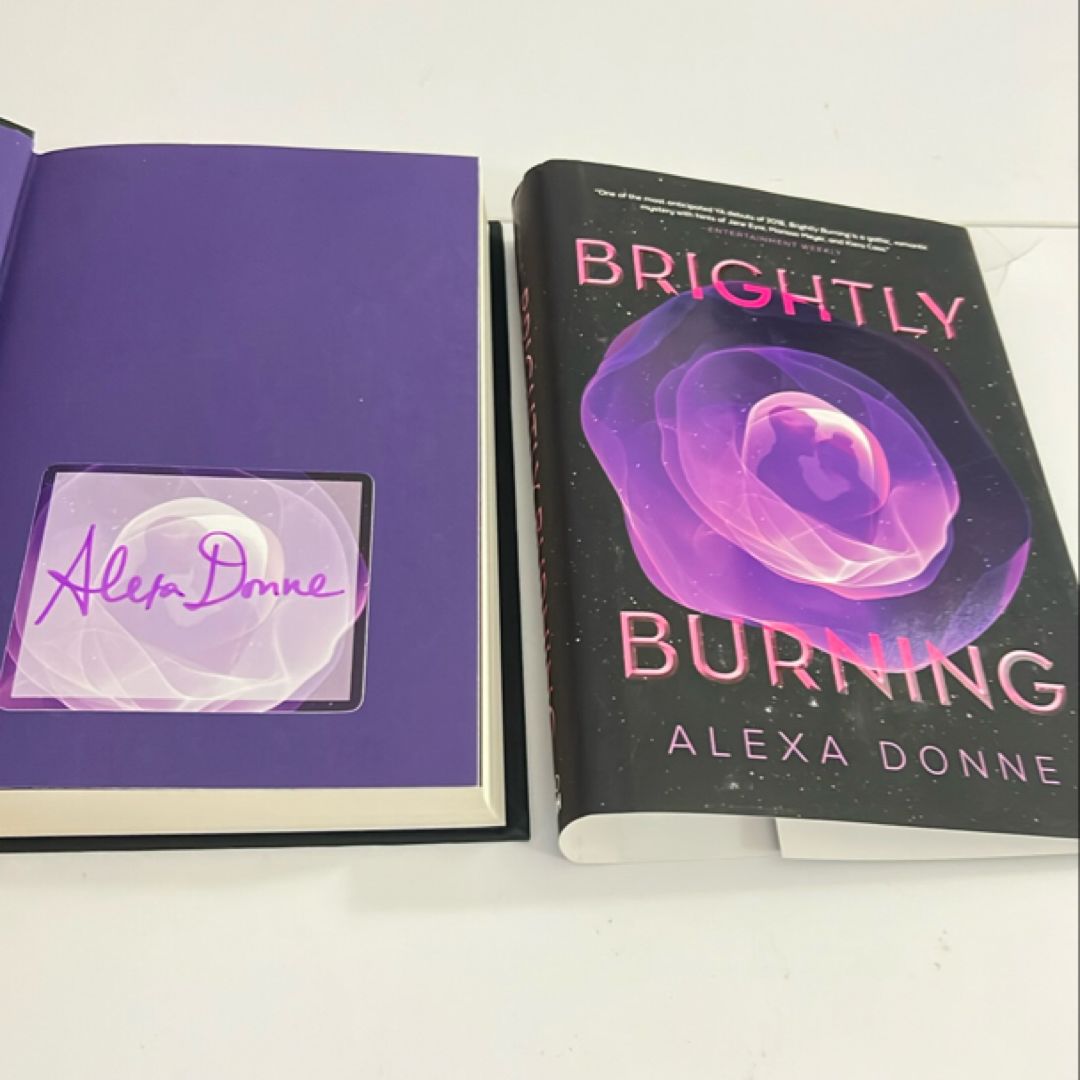 SIGNED Brightly Burning