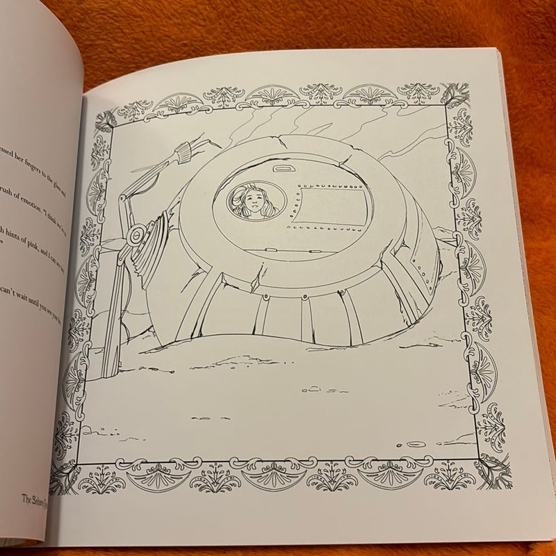 The Lunar Chronicles Coloring Book