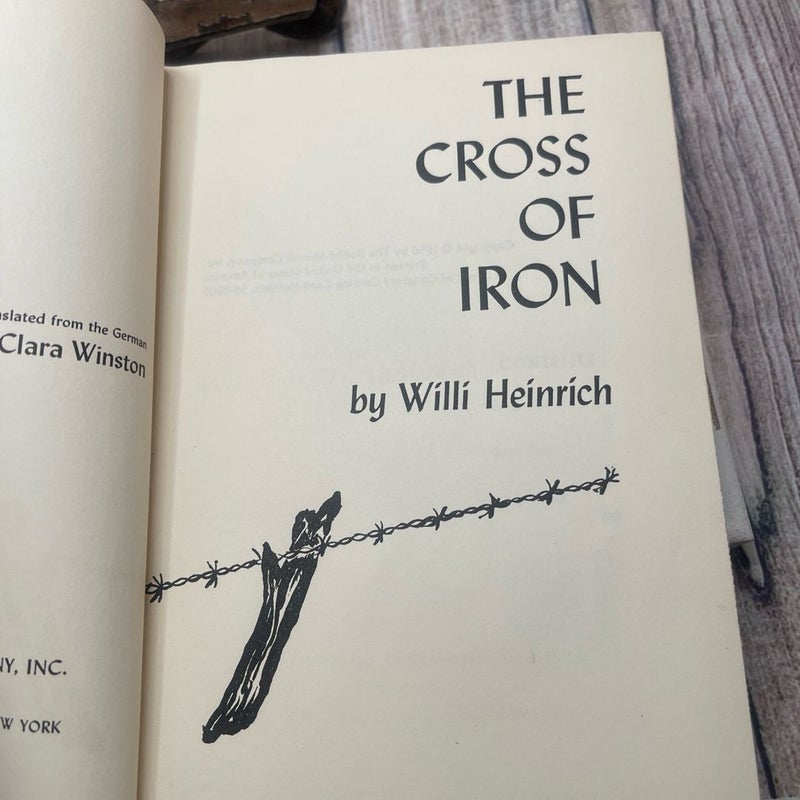 The iron cross vintage 1956 printing 