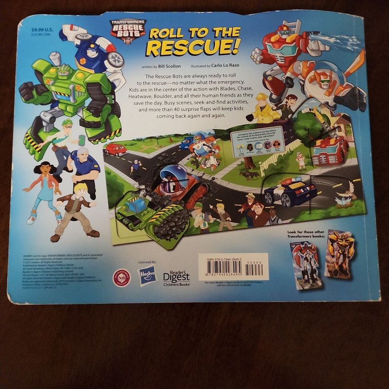 Transformers Rescue Bots: Roll to the Rescue! by Habro Habro Transformers