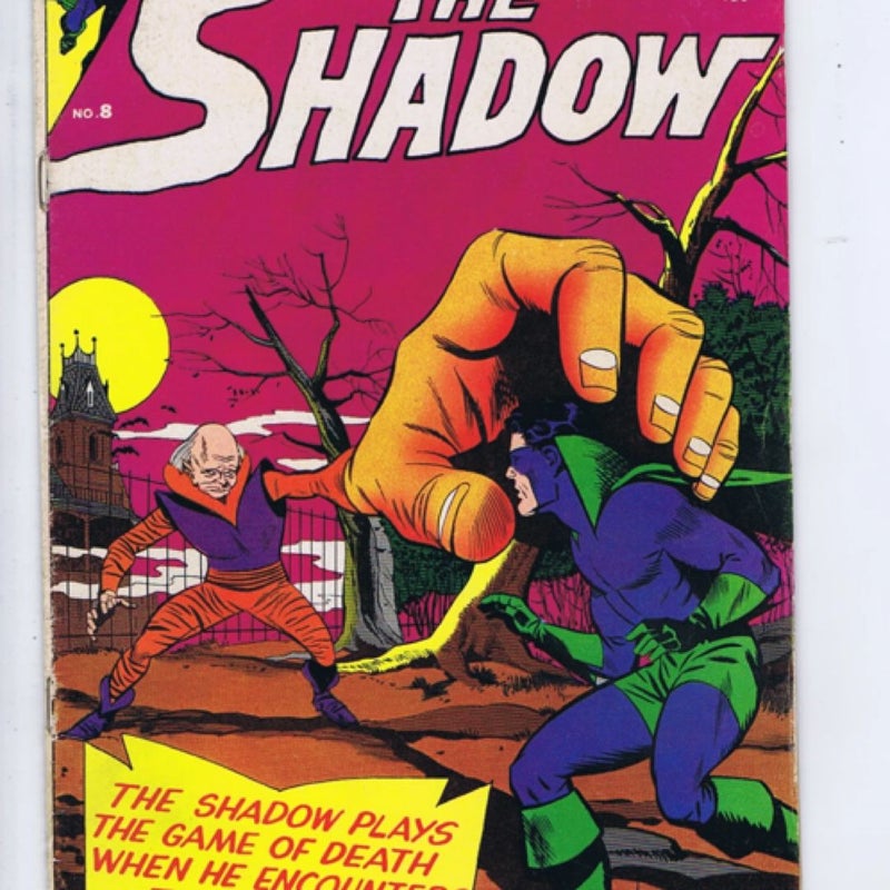 Shadow #8 Archie 1965 The Game of Death !