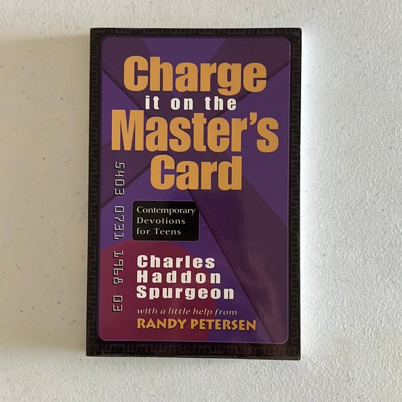 Charge It on the Master's Card