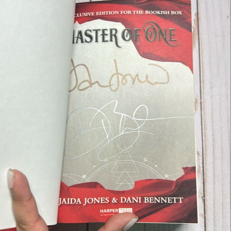 Master of One Bookish Box (Signed)