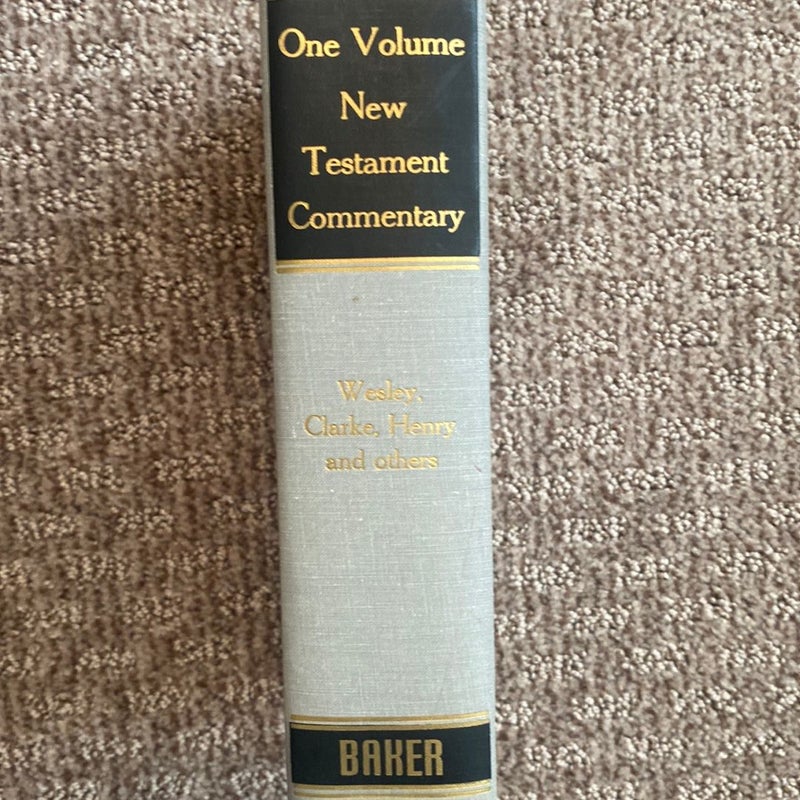 One Volume New Testament Commentary 