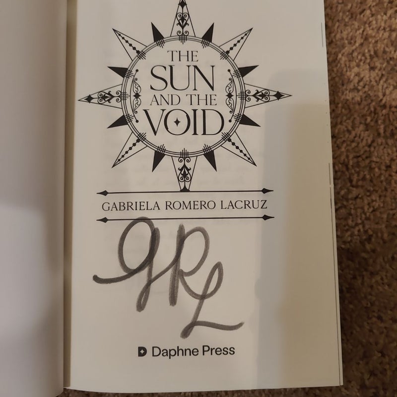 The Sun and the Void - Signed Special Edition 