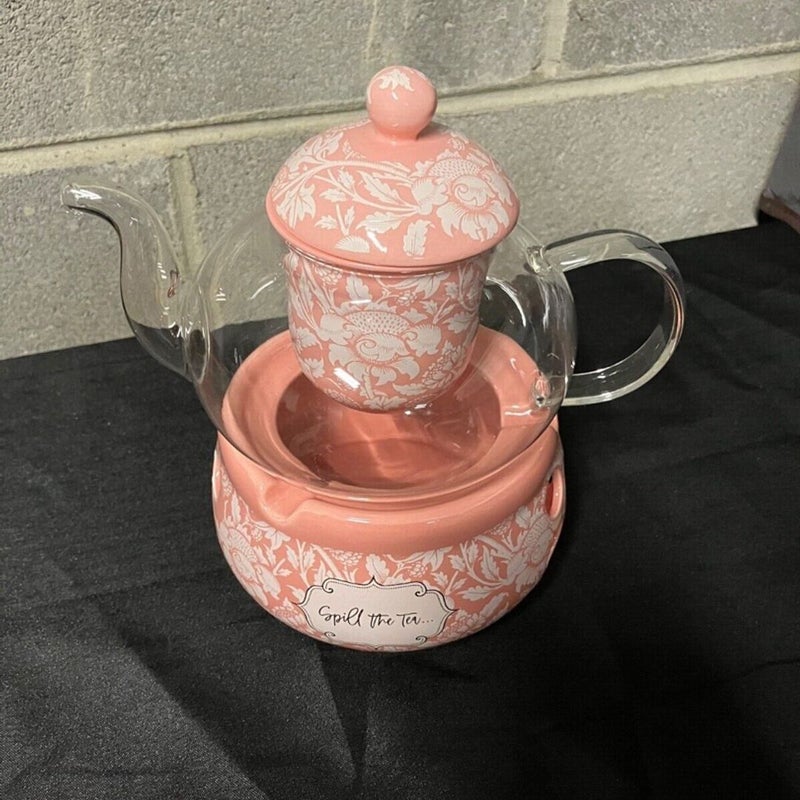 Once upon a book club exclusive Bridgerton inspired teapot 
