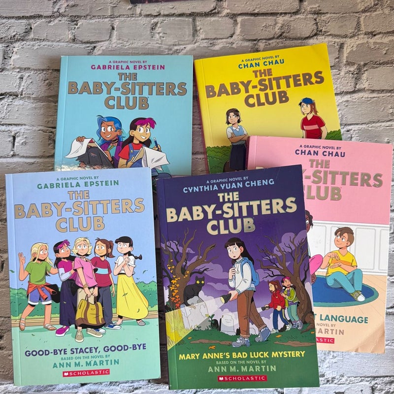 The Baby-Sitters Club Graphics Book Bundle 9-13