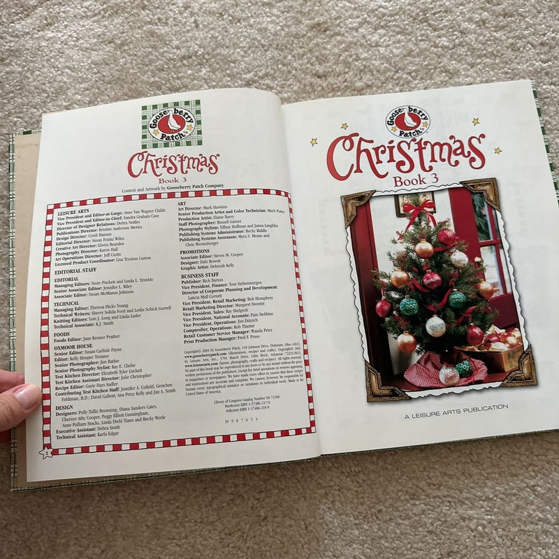 Gooseberry Patch Christmas Book 3