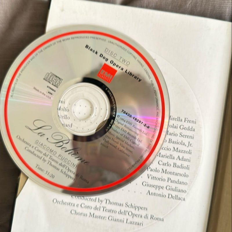 La Boheme (Book and CD's)